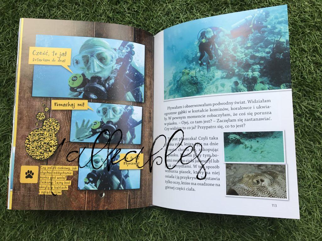 Nela mała reporterka - seria; nurkowanie