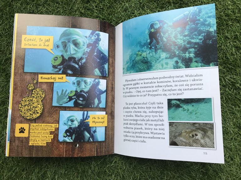 Nela mała reporterka - seria; nurkowanie