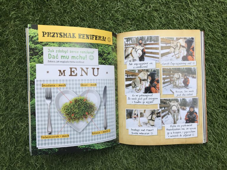 Nela mała reporterka - seria; renifery