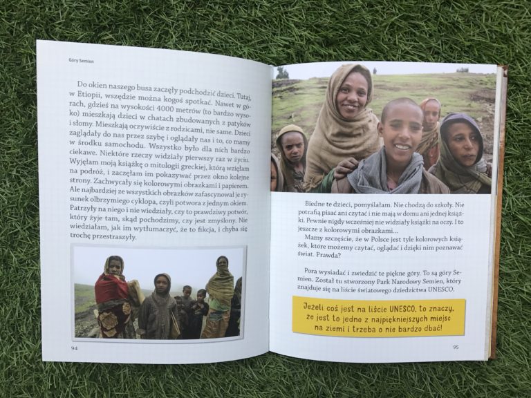 Nela mała reporterka - seria; góry semien