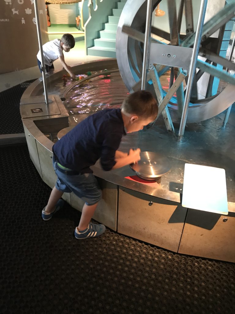 Centrum Nauki Kopernik: prądy wodne