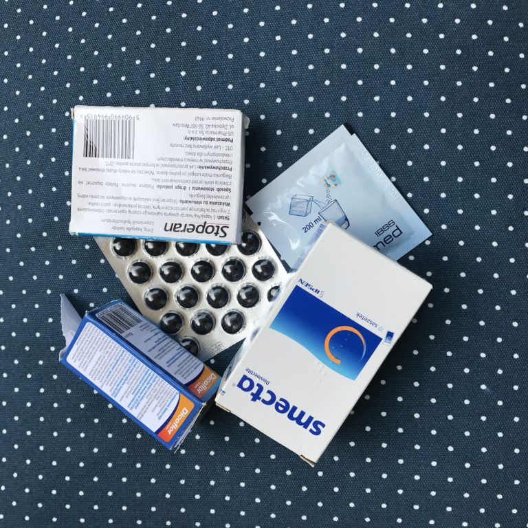 Żołądkowe problemy i wzmocnienie