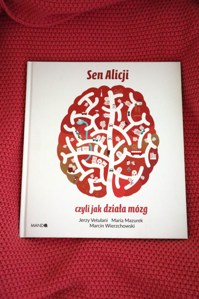 sen Alicji - czyli jak działa mózg - książki na dobranoc
