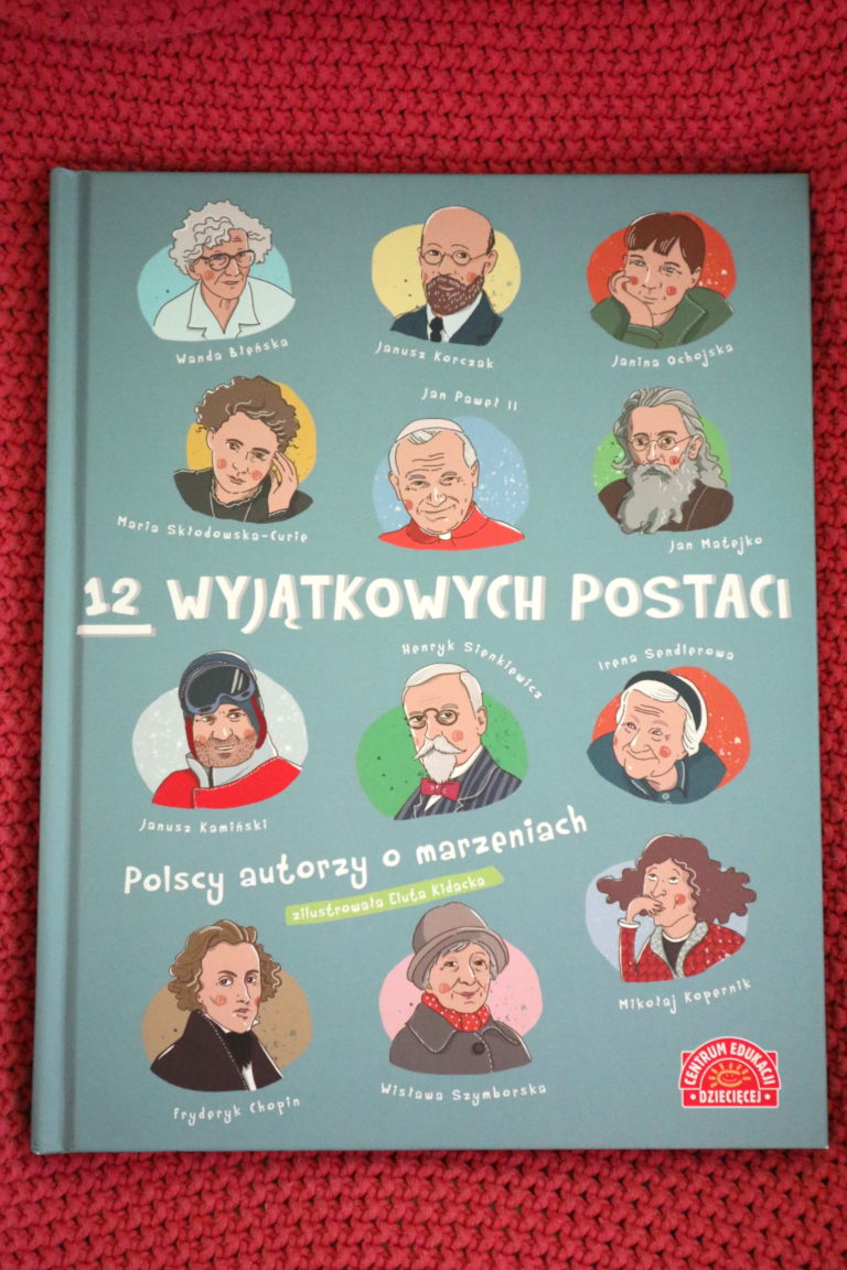 12 wyjątkowych postaci - książki na dobranoc