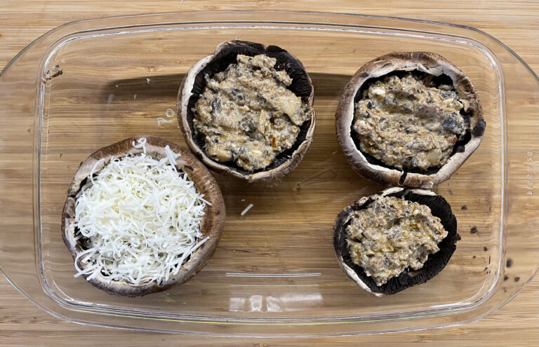 Faszerowane Portobello - 3