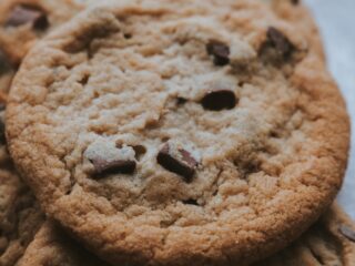 Ciastka z czekoladowymi piegami