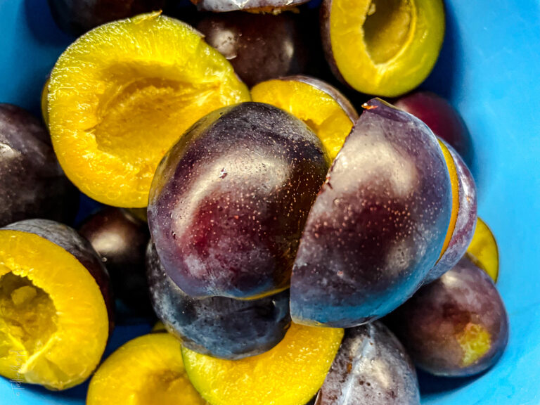 drożdżowe ciasto ze śliwkami i migdałową kruszonką - talkables-05